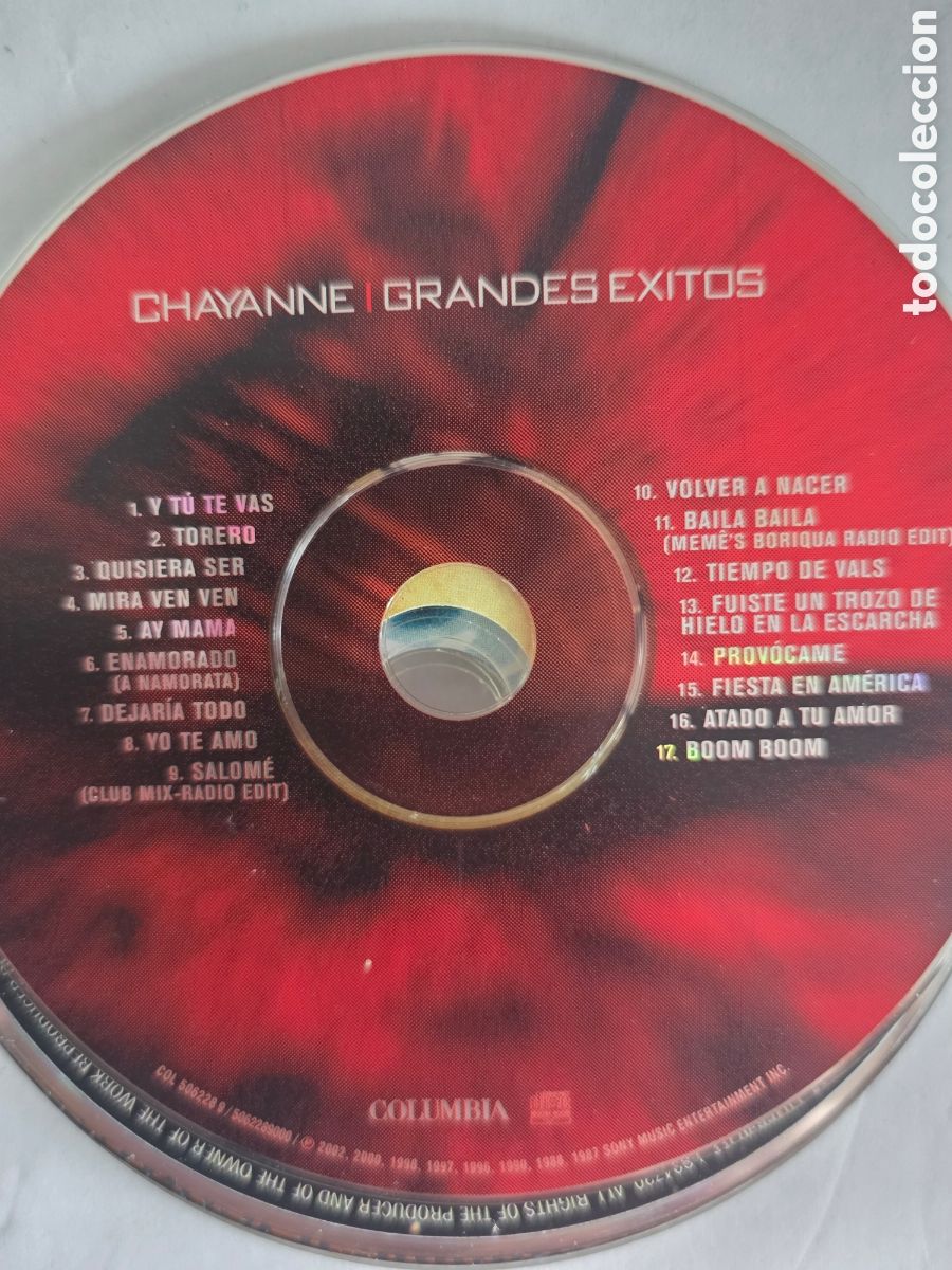 CDs de m&uacute;sica: CHAYANNE...GRANDES EXITOS.LEER
