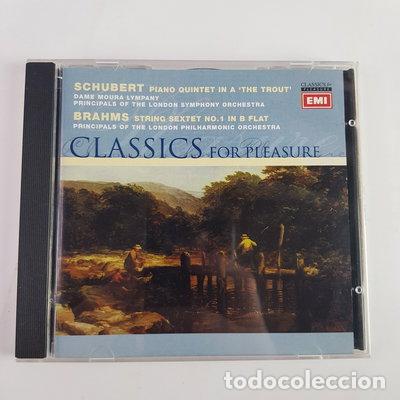 CDs de m&uacute;sica: Schubert: Piano Quintet Trout / Brahms: String Sextet 1- 0724357269322