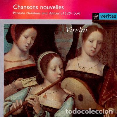 CDs de m&uacute;sica: Chansons Nouvelles: Parisian Chansons And Dances 1530&ndash;1550- 0724354531323