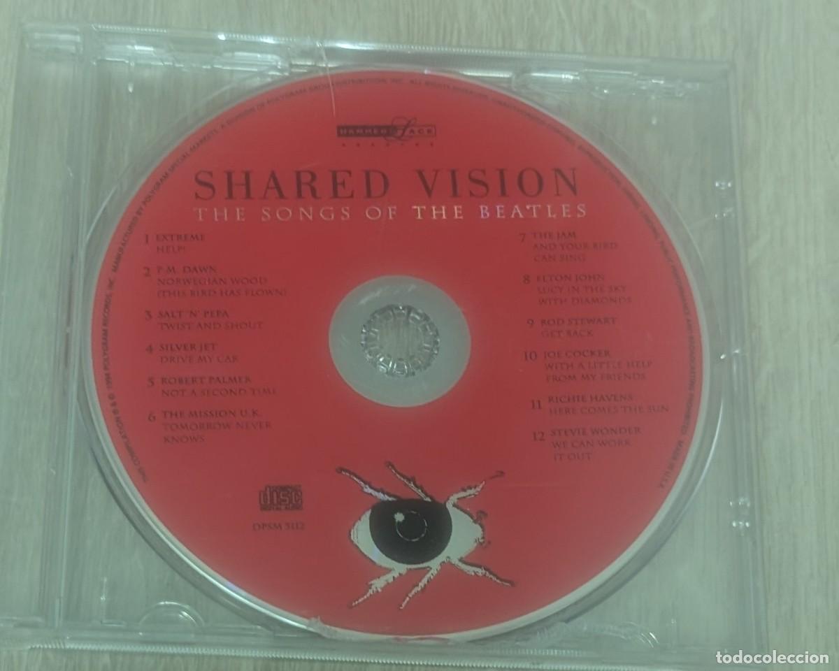 CDs de m&uacute;sica: SHARED VISION - THE SONGS OF THE BEATLES .. CD CON 13 VERSIONES DE THE BEATLES DE VARIOS ESTILOS