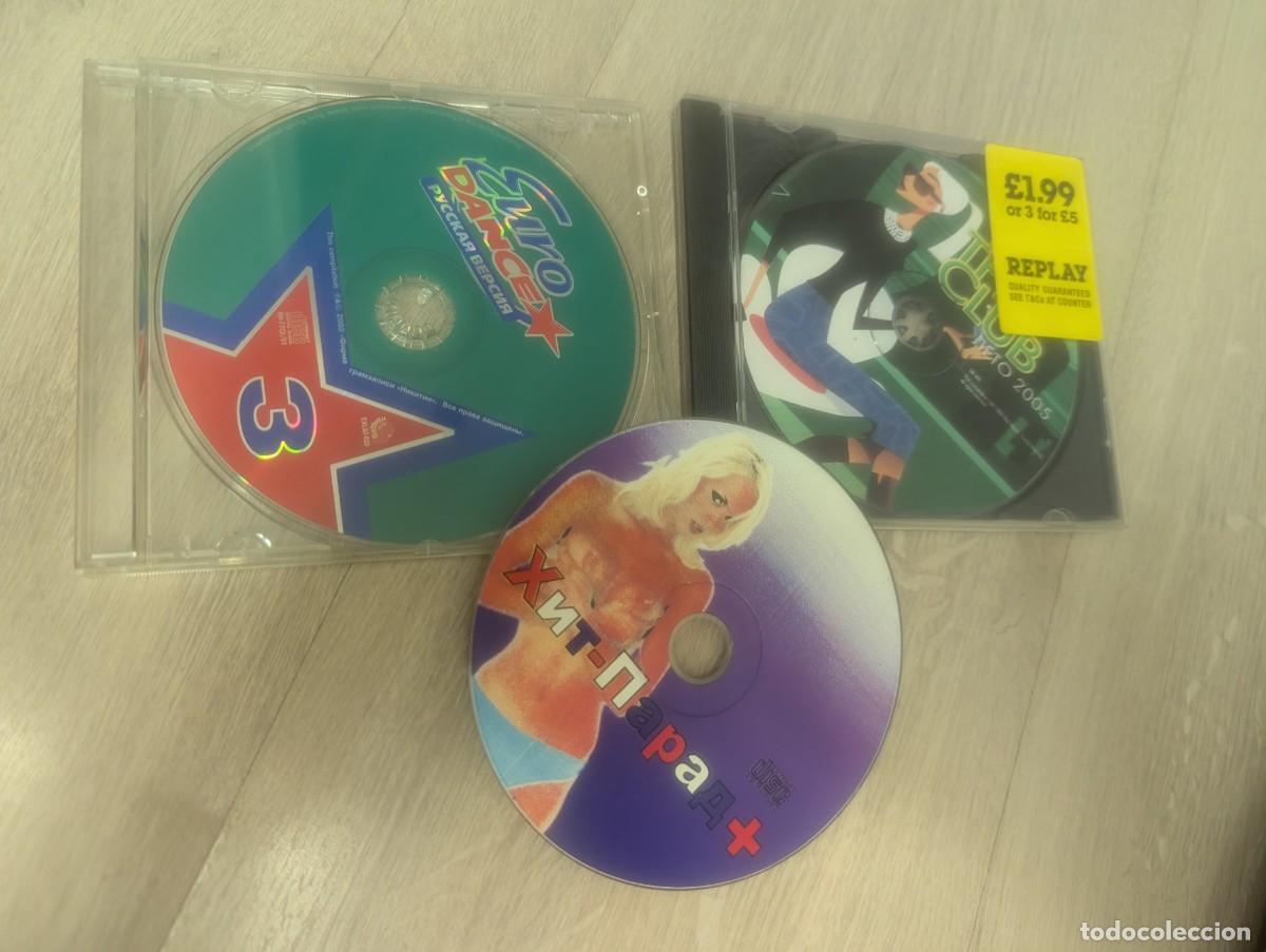 CDs de m&uacute;sica: LOTE DE 3 CD DE MUSICA DANCE DE LOS 90 Y 2000 - MUY VARIADO Y MUY BUENOS - SIN CARATULAS .