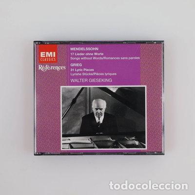 CDs de m&uacute;sica: Gieseking plays Mendelssohn & Grieg- 0724356677524