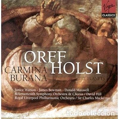 CDs de m&uacute;sica: Orff: Carmina Burana / Holst: The Planets- 0724356151024