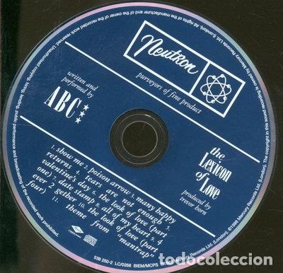 CDs de m&uacute;sica: The Lexicon Of Love- 0731453825024