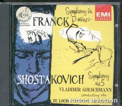 Music CDs: Franck: Symphony in D Minor / Shostakovich: Symphony 5- 0724356655720