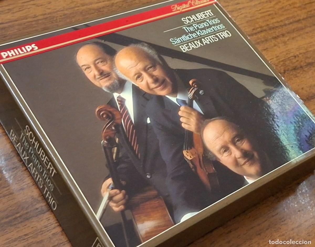 CDs de m&uacute;sica: FRANZ SCHUBERT - THE PIANO TRIOS - BEAUX ARTS TRIO - 2 CD SET MADE IN GERMANY - PHILIPS CLASSICS