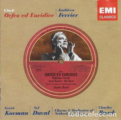 CDs de m&uacute;sica: Orfeo ed Euridice- 0724358619423