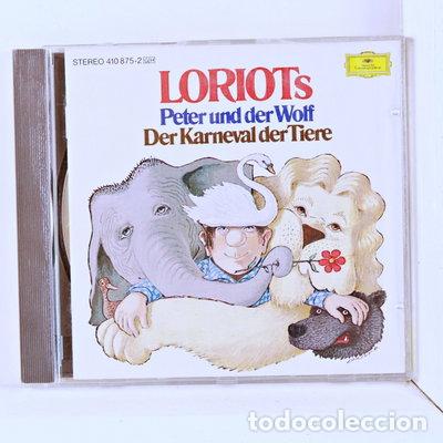 Music CDs: Loriots Peter und der Wolf / Der Karneval der Tiere- 0028941087522