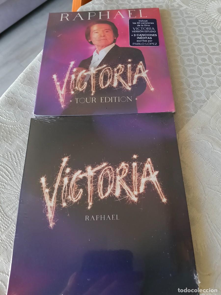 CDs de m&uacute;sica: RAR 3 CD'S. RAPHAEL. VICTORIA & VICTORIA TOUR. PRECINTADOS. DIGIPACKS