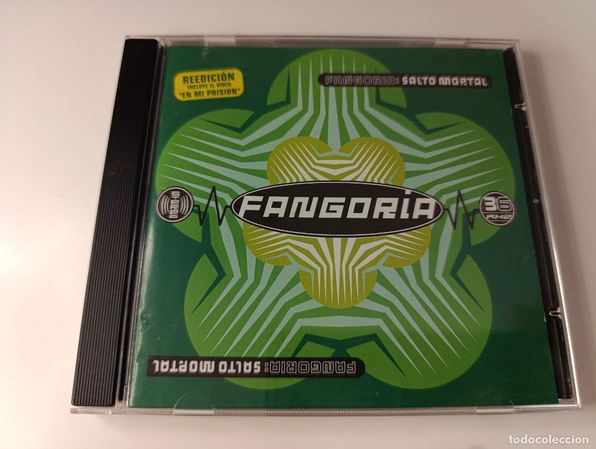 CDs de m&uacute;sica: FANGORIA 'Salto Mortal' CD &Aacute;lbum 2002 reedici&oacute;n Subterfuge Records Alaska Nacho Canut