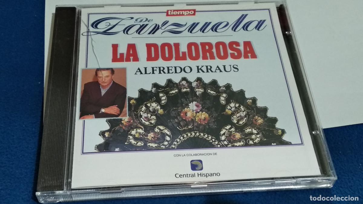 CDs de m&uacute;sica: TIEMPO DE ZARZUELA / LA DOLOROSA - ALFREDO KRAUS - CD 1994 PROMO CENTRAL HISPANO N&ordm;2