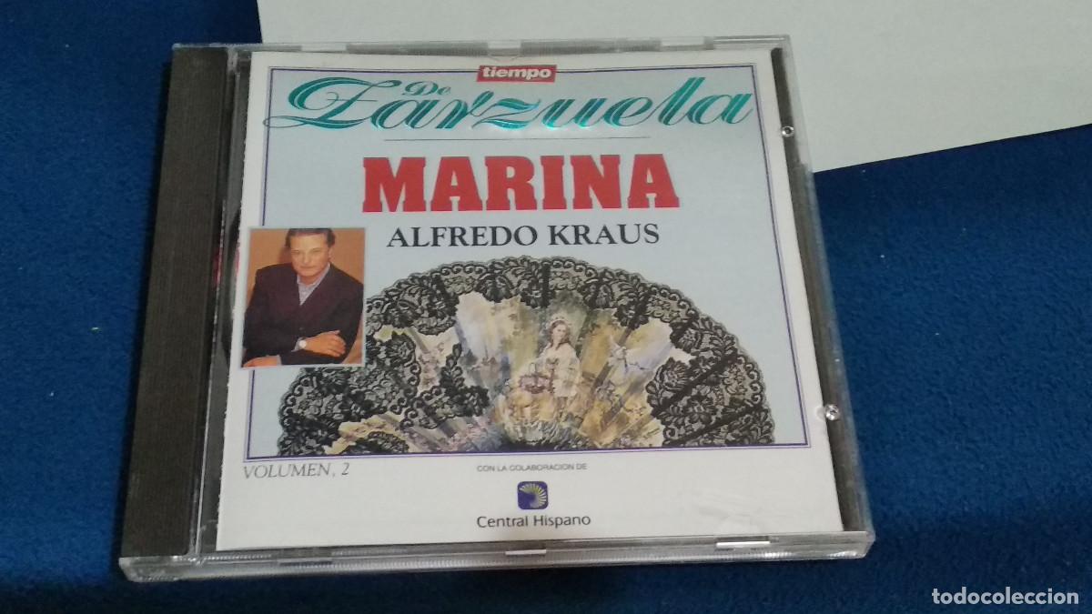 CDs de m&uacute;sica: TIEMPO DE ZARZUELA / MARINA 2 - ALFREDO KRAUS - CD 1994 PROMO CENTRAL HISPANO N&ordm; 4