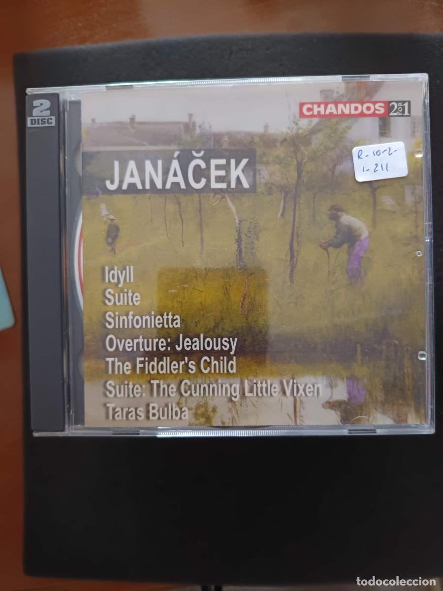CDs de m&uacute;sica: 2 CD. JAN&Aacute;CEK: IDYLL / SUITE / SINFONIETTA / OVERTURE: JEALOUSY / THE FIDDLER'S CHILD