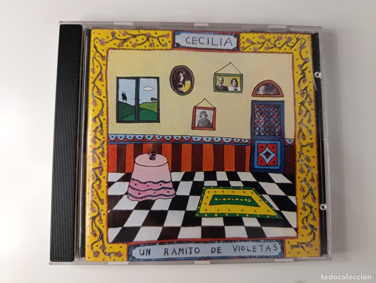 CDs de m&uacute;sica: CECILIA 'Un Ramito De Violetas' CD &Aacute;lbum 1992 reedici&oacute;n Mi querida Espa&ntilde;a Sevilla La primera comuni&oacute;