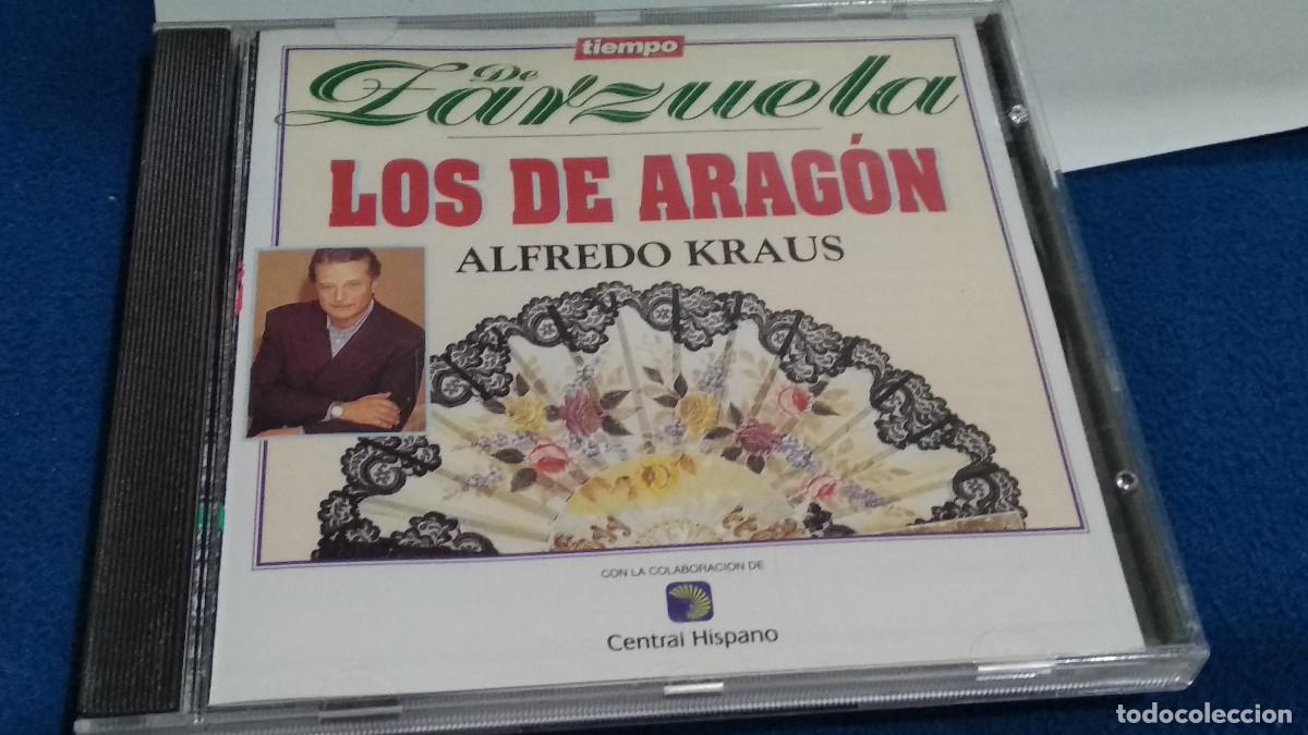 CDs de m&uacute;sica: TIEMPO DE ZARZUELA / LOS DE ARAG&Oacute;N - ALFREDO KRAUS - CD 1994 PROMO CENTRAL HISPANO N&ordm; 11