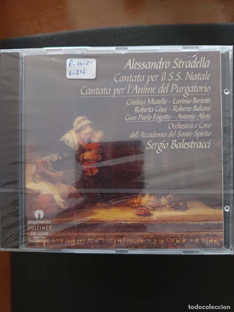 CDs de m&uacute;sica: ALESSANDRO STRADELLA: CANTATA PER IL S.S. NATALE / CANTATA PER L'ANIME DEL PURGATORIO. DIR: SERGIO B