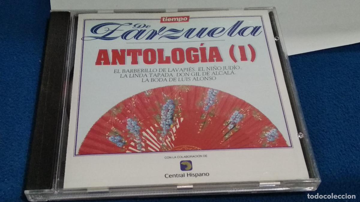 CDs de m&uacute;sica: TIEMPO DE ZARZUELA / ANTOLOG&Iacute;A 1 - CD 1994 PROMO CENTRAL HISPANO N&ordm; 12