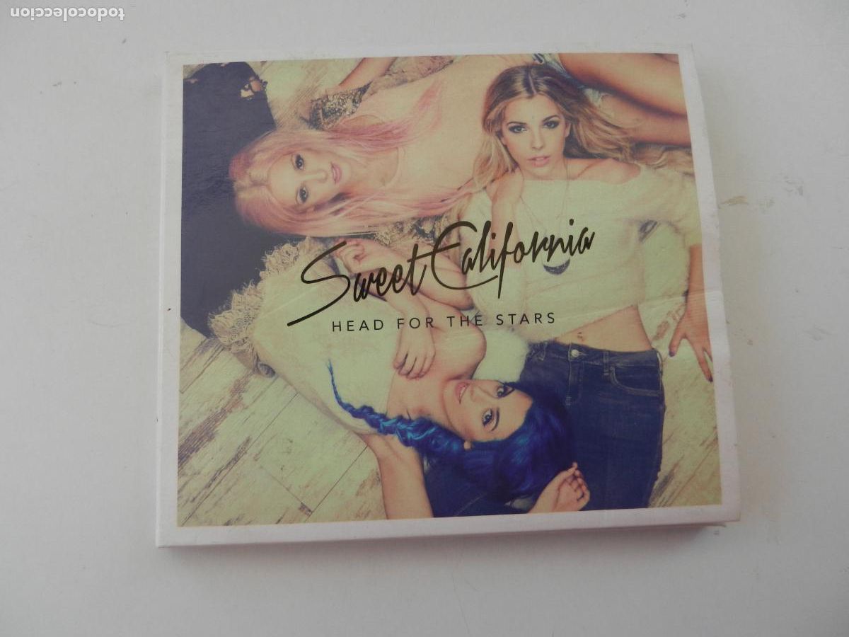 CDs de m&uacute;sica: SWEET CALIFORNIA - HEAD FOR THE STARS - DIGIPACK - 2015- CD-+12 MINIPOSTALES