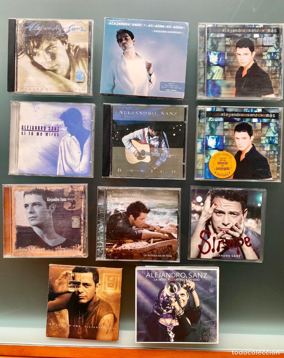 CDs de Musique: ALEJANDRO SANZ &ndash; GRAN LOTE COLECCIONISTA &ndash; CD, VINILOS, DVD Y EDICIONES ESPECIALES &ndash; AUTOGRAFIADO