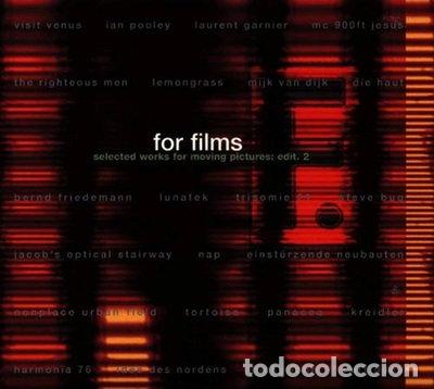 CDs de m&uacute;sica: For Films - Selected Works For Moving Pictures: Edit. 2- 5413356863123