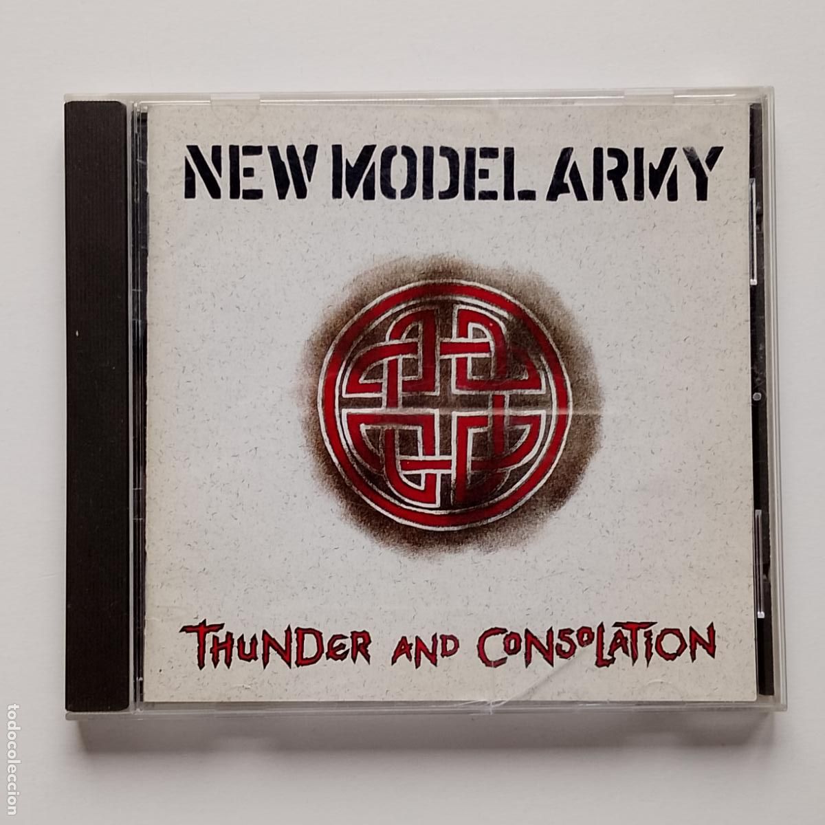 CDs de m&uacute;sica: New Model Army-Thunder And Consolation (CD EMI 1989) Post-Punk, Killing Joke, Sisters of Mercy, Ruts