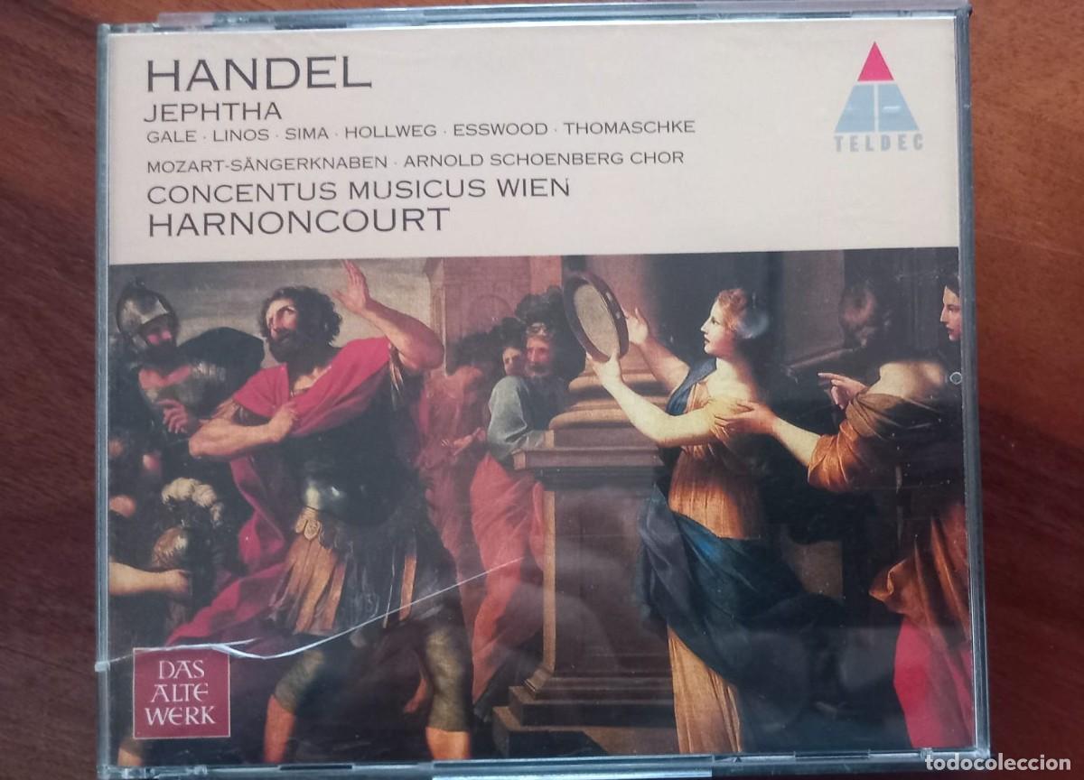 CDs de m&uacute;sica: H&auml;ndel: Jephtha, HWV 70. Oratorio completo en 3 CD.