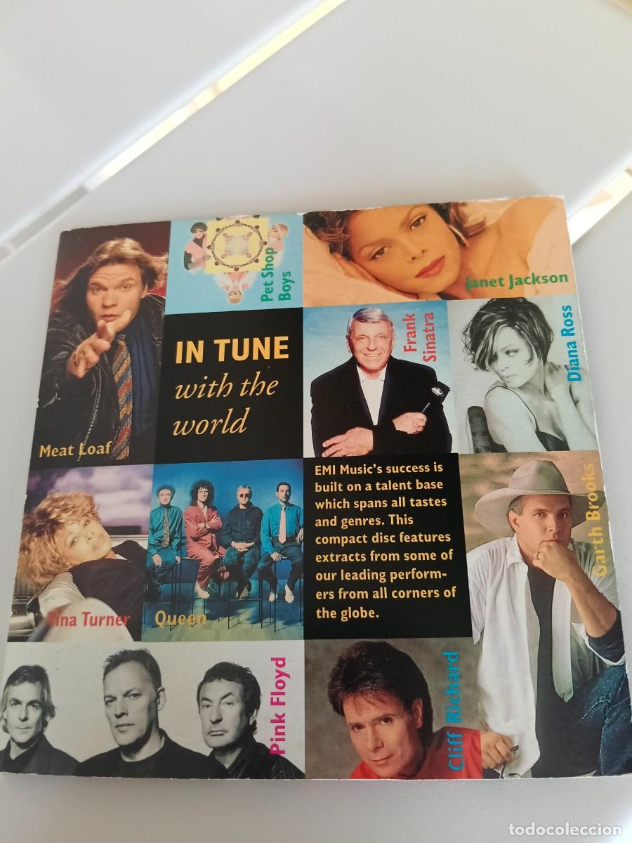 CDs de m&uacute;sica: RAR PROMO CD. IN TUNE WITH THE WORLD. ED. CART&Oacute;N. 14 TRACKS