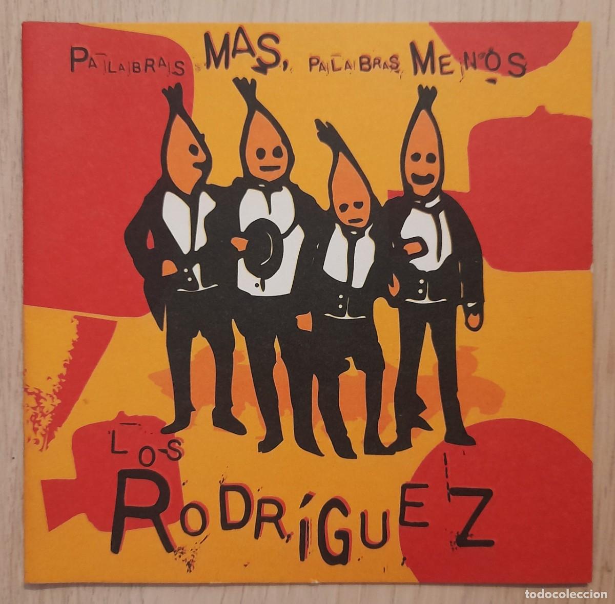 CDs de m&uacute;sica: Los Rodriguez - Palabras Mas o Menos - CD