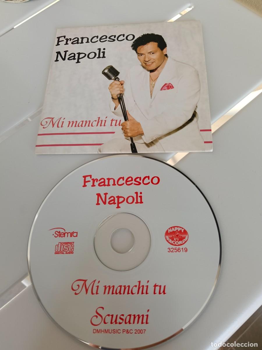 CDs de m&uacute;sica: RAR SINGLE CD. FRANCESCO NAPOLI. MI MANCHI TU. ITALO DISCO. 2 TRACKS. ED. CART&Oacute;N