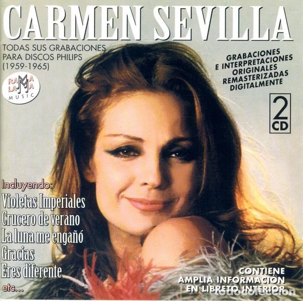 CDs de m&uacute;sica: CARMEN SEVILLA &rdquo;Todas sus grabaciones para discos Philips (1959-1965)&rdquo; (Doble CD 40 titulos)