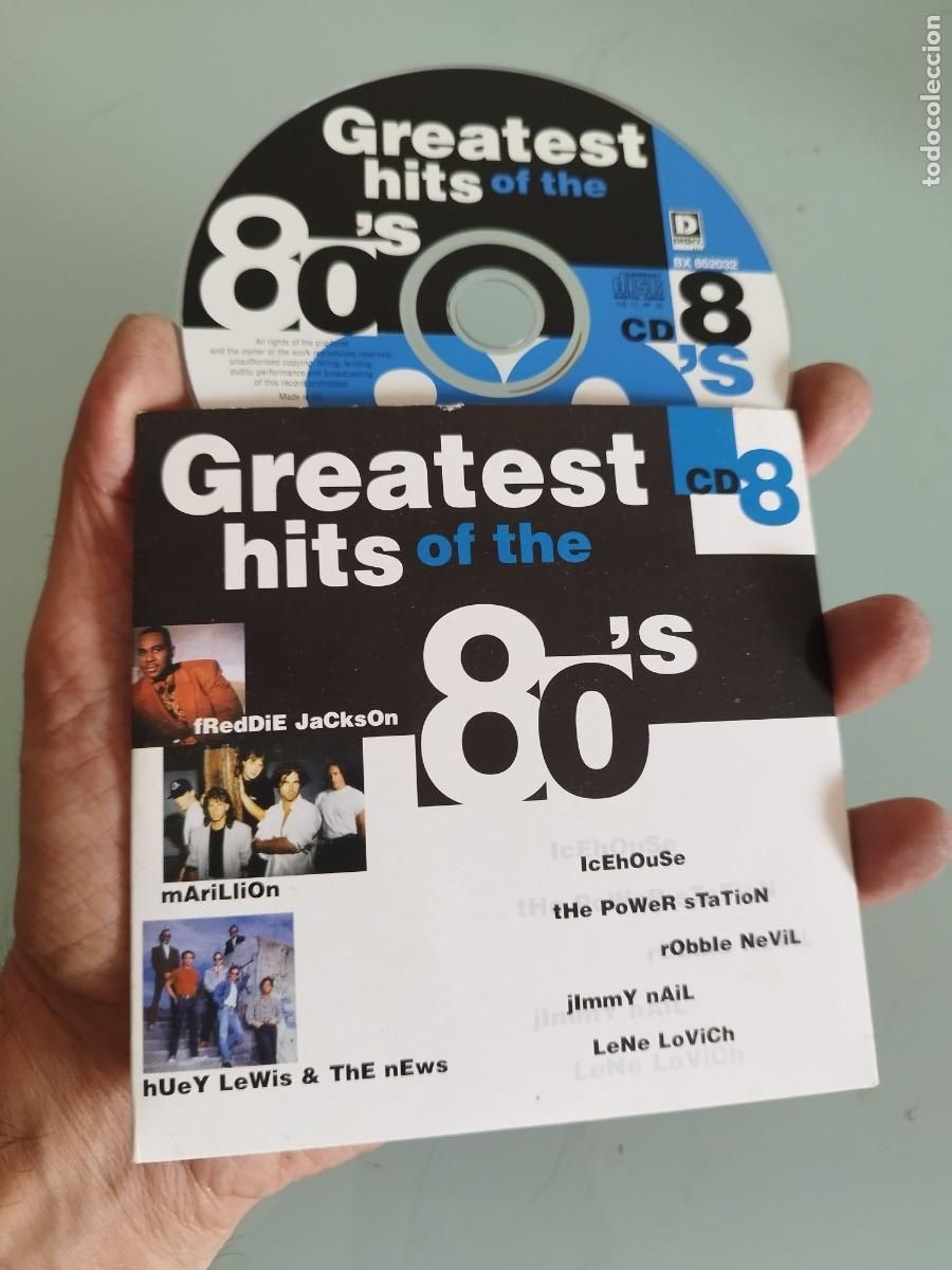 CDs de m&uacute;sica: Greatest Hits of the 80s. CD 8