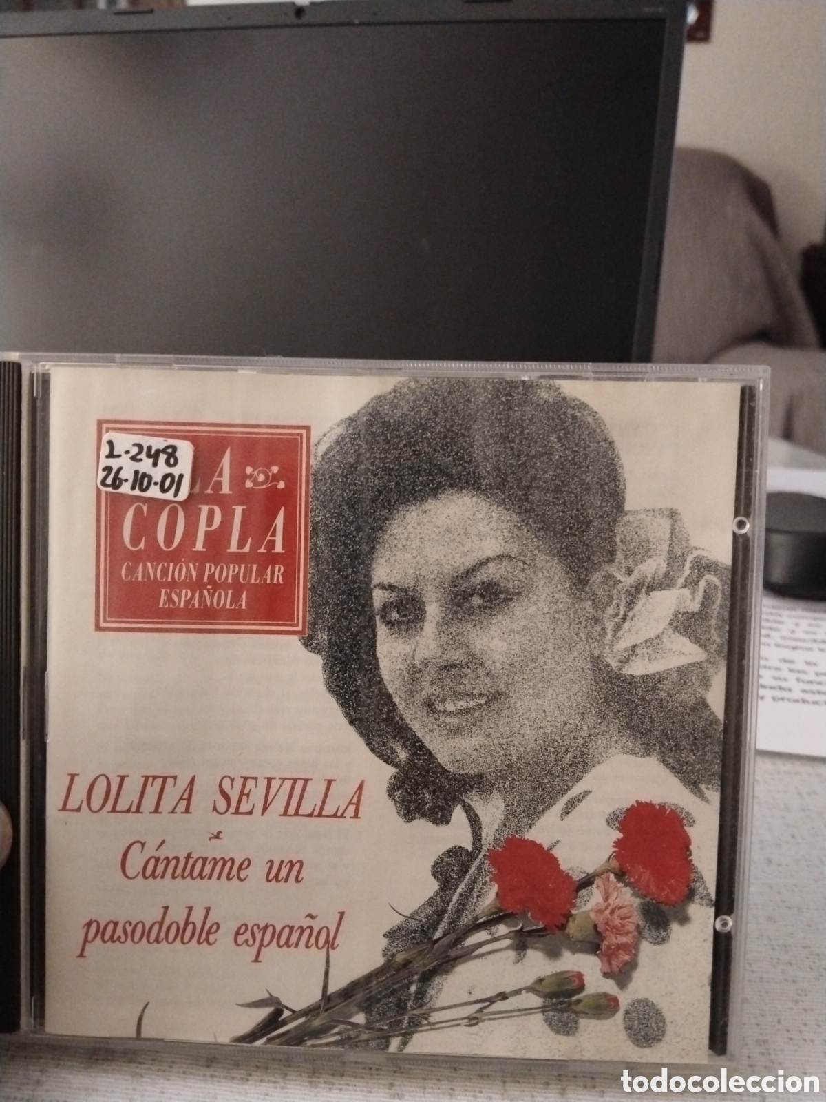 CDs de m&uacute;sica: Lolita Sevilla c&aacute;ntame un pasodoble espa&ntilde;ol