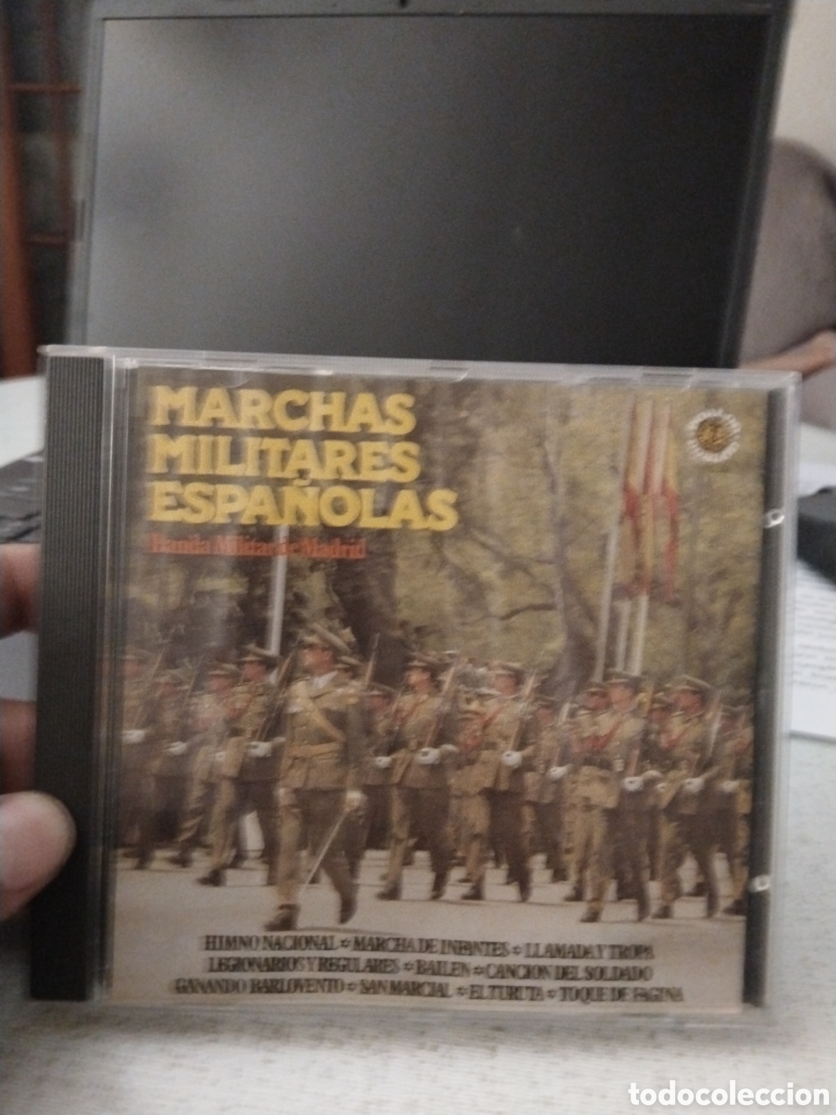 CDs de m&uacute;sica: Marchas militares espa&ntilde;olas banda militar de Madrid