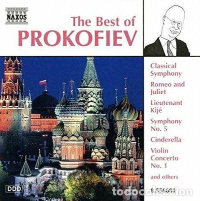 CDs de m&uacute;sica: The Best of Prokofiev- 0730099668125