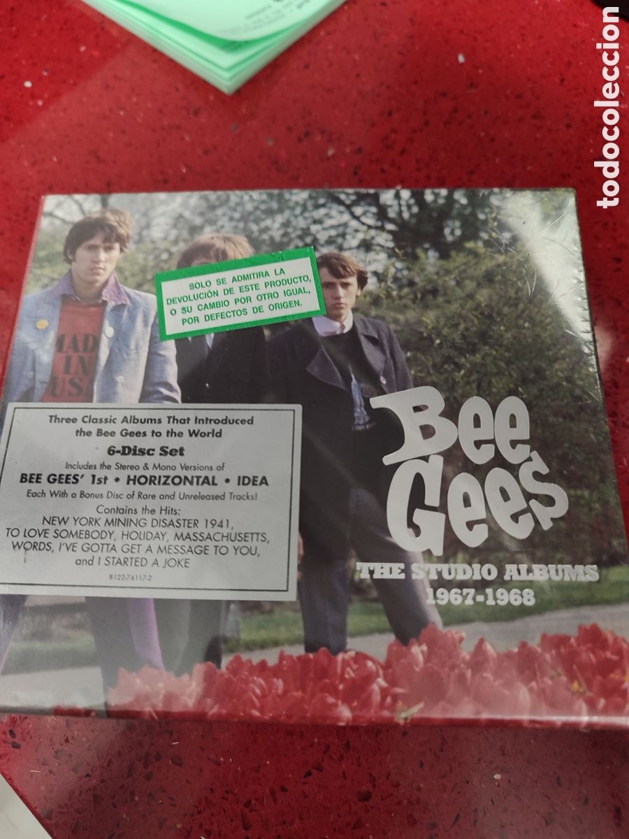 CDs de m&uacute;sica: Bee Geee. The studio albums. 67-68