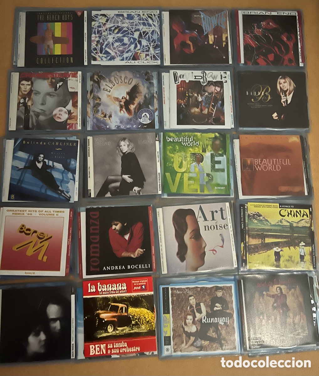 CDs de m&uacute;sica: Lote cds varios artistas como nuevos