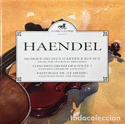 CDs de m&uacute;sica: Haendel - Musique des Feux d&rsquo;Artifice Royaux- 3254569014429