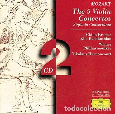 CDs de m&uacute;sica: The 5 Violin Concertos; Sinfonia Concertante- 0028945304328