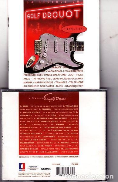 CDs de m&uacute;sica: La l&eacute;gende du Golf Drouot 1969/1981- 0731452513625