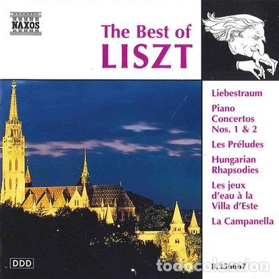 CDs de m&uacute;sica: The Best of Liszt- 0730099666725