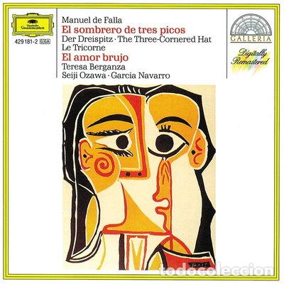CDs de m&uacute;sica: De Falla: El Sombrero De Tres Picos; El Amor Brujo- 0028942918122