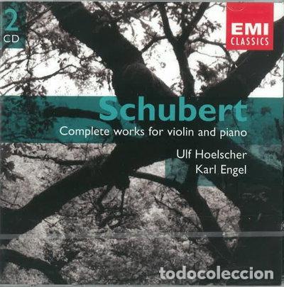 CDs de m&uacute;sica: Schubert: Complete Works for Violin and Piano- 0724358552928