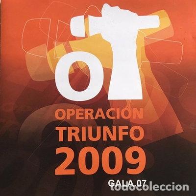 CDs de m&uacute;sica: Operaci&oacute;n Triunfo 2009 - Gala 07- 0602527080079