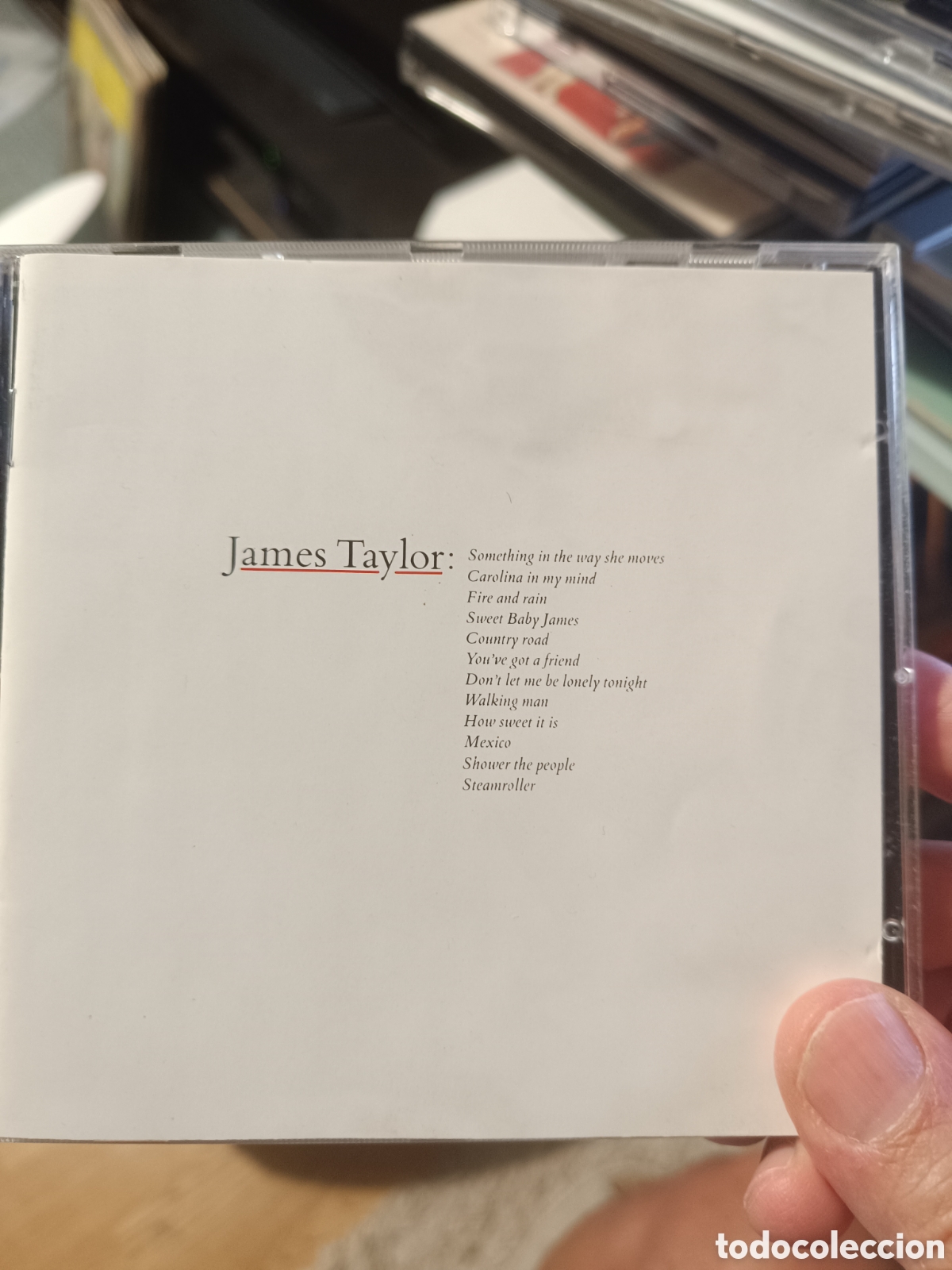 CDs de m&uacute;sica: James Taylor &ndash; Greatest Hits