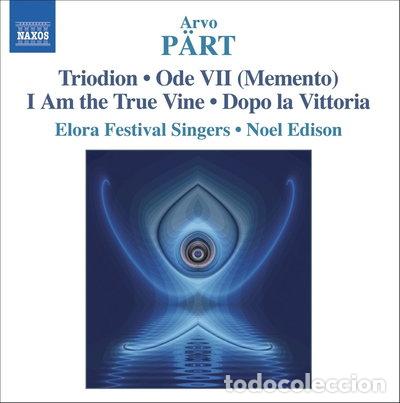 CDs de m&uacute;sica: Arvo P&auml;rt: Triodion, Ode VII, I Am the True Vine, Dopo la Vittoria- 0747313023974