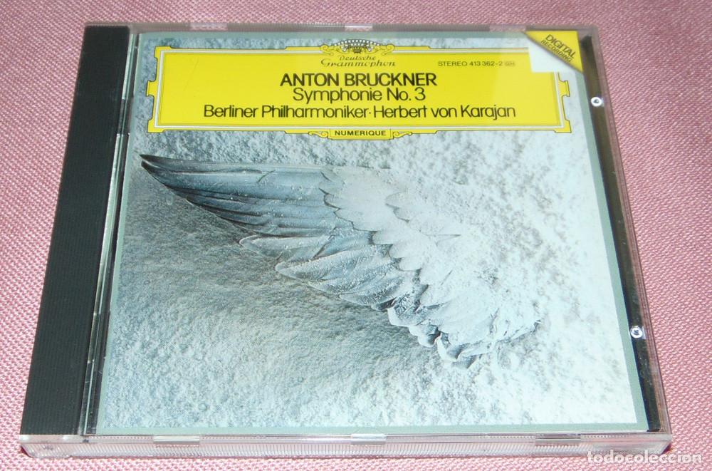 CDs de m&uacute;sica: ANTON BRUCKNER - SYMPHONIE N&ordm;3 - BERLINER PHILHARMONIKER - HERBERT VON KARAJAN - CD ALBUM GERMANY