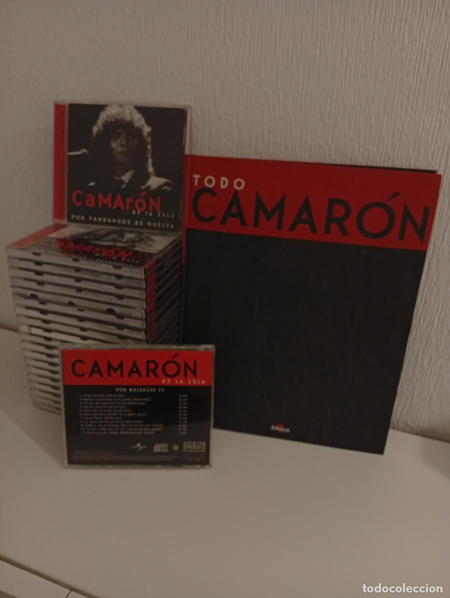 CDs de m&uacute;sica: Colecci&oacute;n 21 CDs y fasciculos encuadernados en un libro de Camar&oacute;n de la Isla (Altaya)