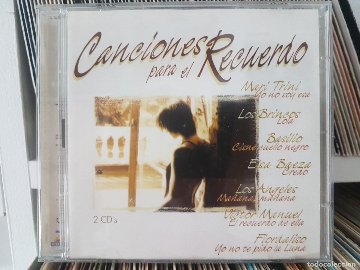 CDs de m&uacute;sica: B) Canciones para el recuerdo &rdquo;versiones y artistas originales&rdquo; Doble &Aacute;lbum Cd a&ntilde;o 1998 VER DESCRIPC