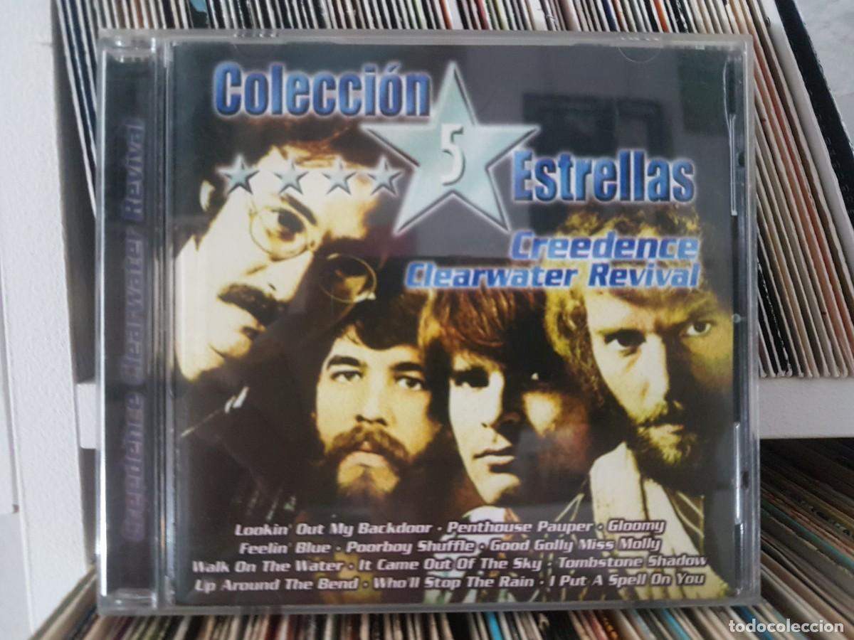 CDs de m&uacute;sica: B) Creedence Clearwater Revival &rdquo;Colecci&oacute;n 5 Estrellas&rdquo; &Aacute;lbum Cd a&ntilde;o 2004 - LEER DESCRIPCION