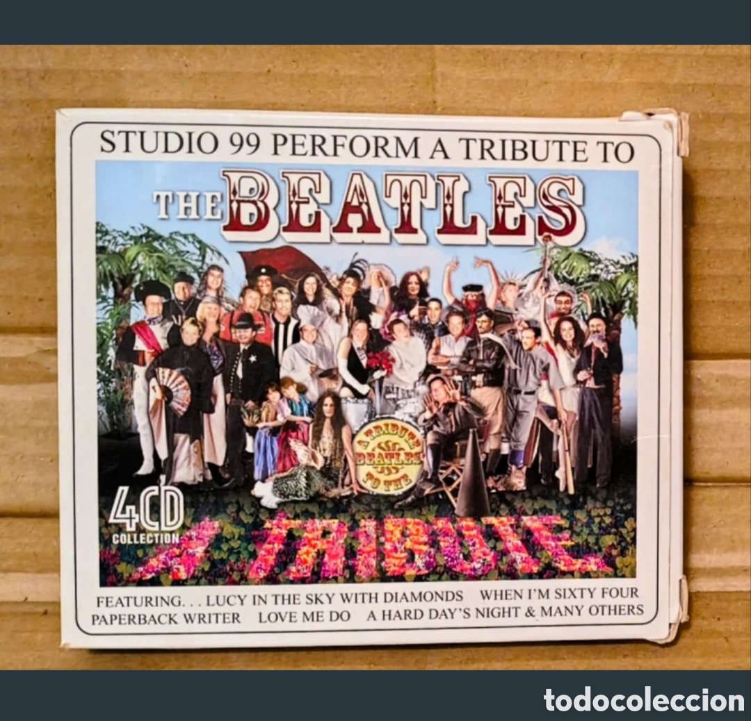 CDs de m&uacute;sica: Studio 99 - The Beatles Tribute 4CD